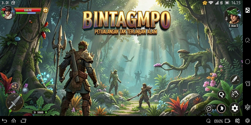 Screenshot gameplay BINTANGMPO dengan visual yang memukau.