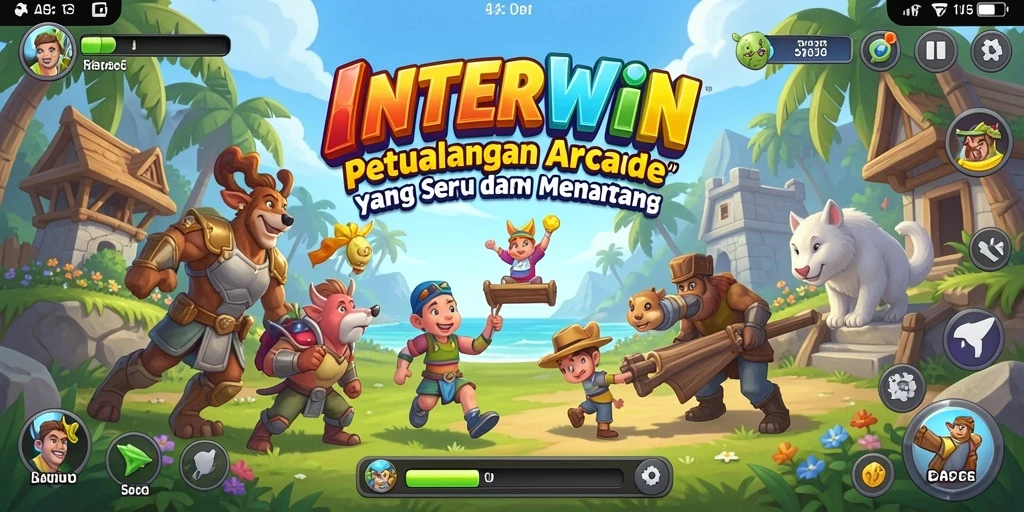 Screenshot menampilkan gameplay menarik dari INTERWIN yang penuh aksi.