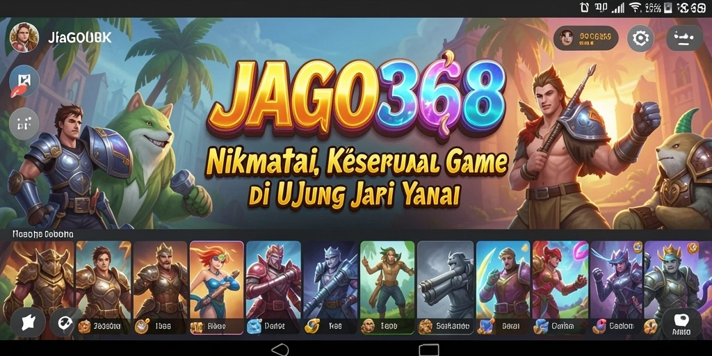 Tampilan gameplay JAGO368 yang memikat dan seru.