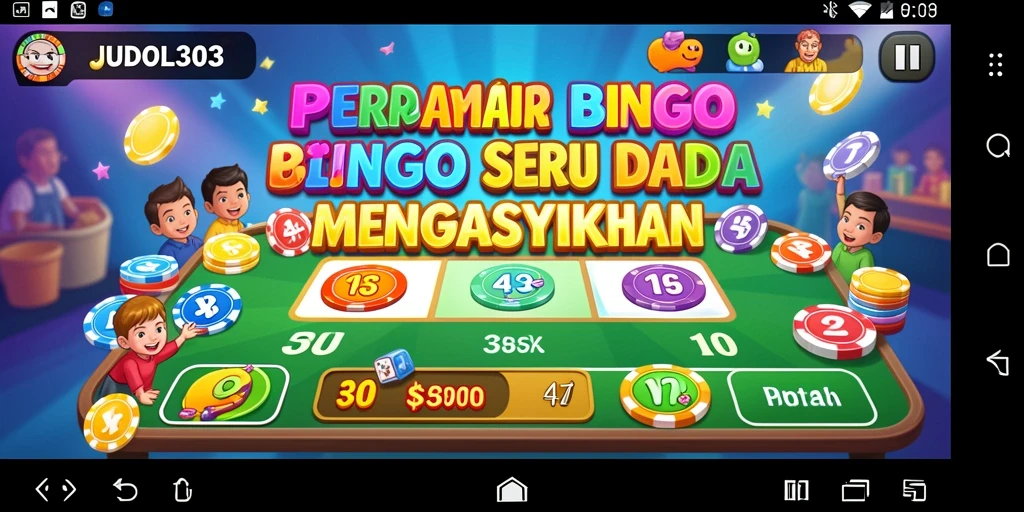 Tampilan gameplay seru dari JUDOL303 yang menggugah semangat Bingo.