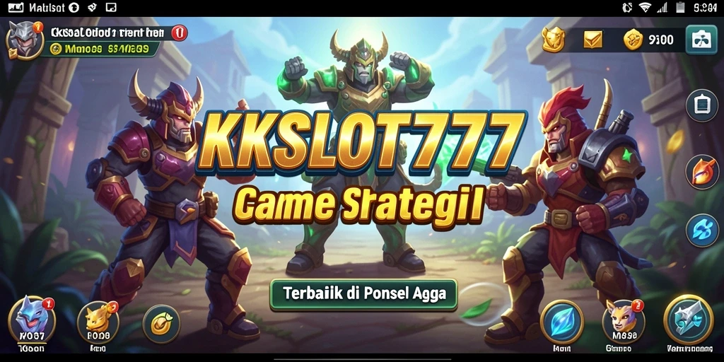 Tampilan gameplay menarik dari KKSLOT777 yang menonjolkan strategi dan interaksi.