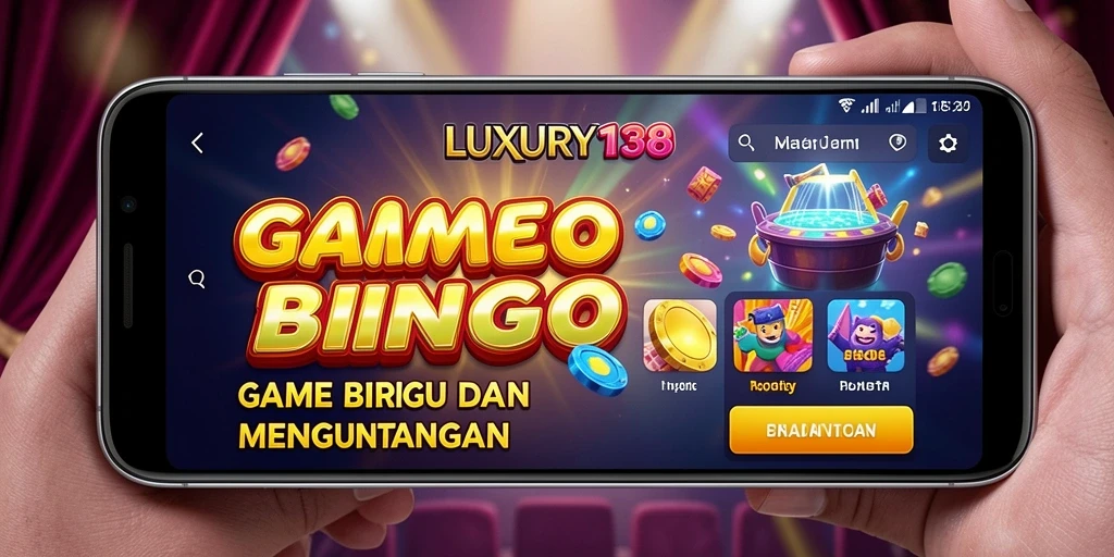 Tampilan gameplay Bingo yang menegangkan dan penuh warna.