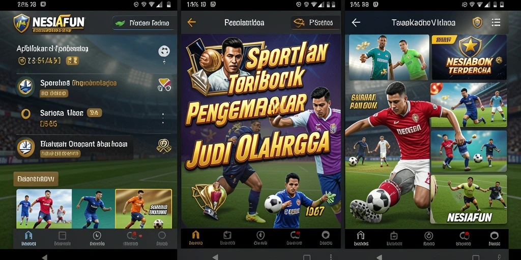 Tampilan menarik dari gameplay Sportsbook di NESIAFUN.