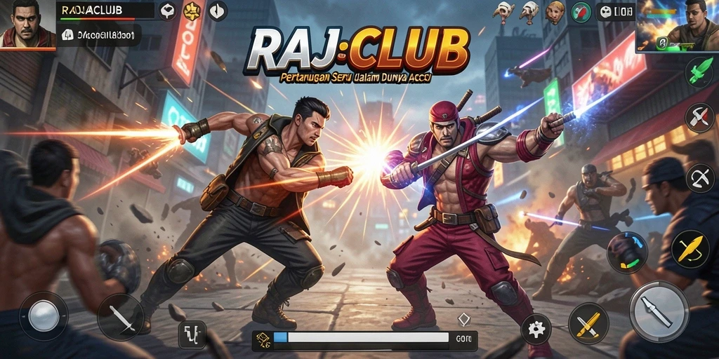 Gameplay seru dan menegangkan di RAJACLUB.