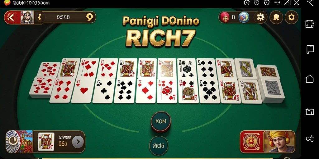 Tampilan gameplay RICH7 yang menarik dan seru.