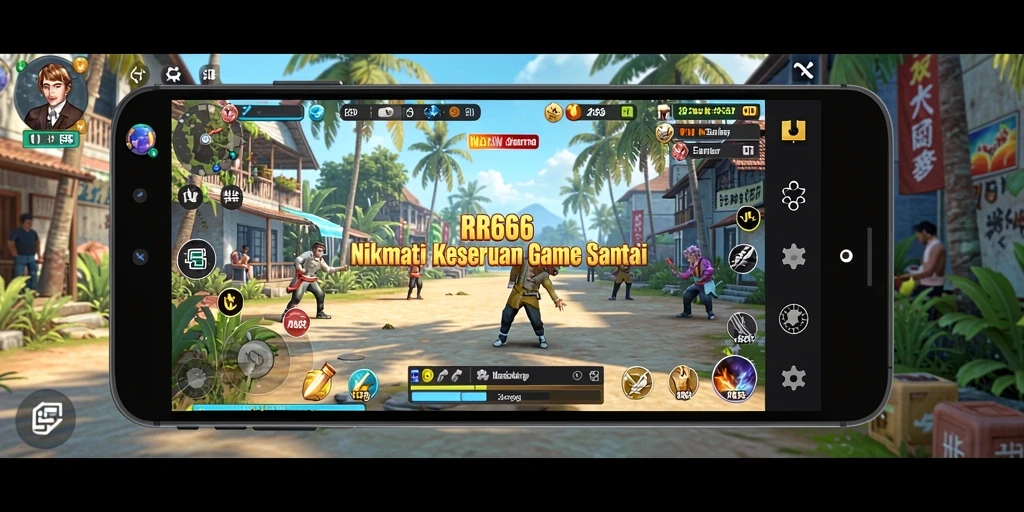 Screenshot gameplay RR666 menampilkan keseruan saat bermain game Casual.
