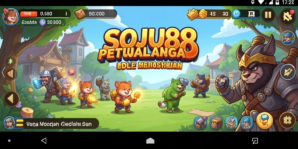 Gameplay SOJU88 yang mengasyikkan dengan karakter yang beragam dan upgrade yang menarik.