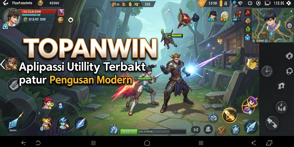 Tampilan utama <strong>TOPANWIN</strong> dengan fitur pengingat yang canggih dan intuitif.